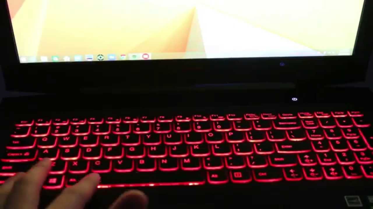 Change backlight on laptop